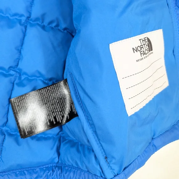 THE NORTH FACE, Boys' ThermoBall™ Hooded Jacket, Optic Blue, Size Extra Small/6. - Picture 10 of 11
